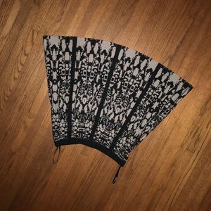 Patterned A-Line skirt